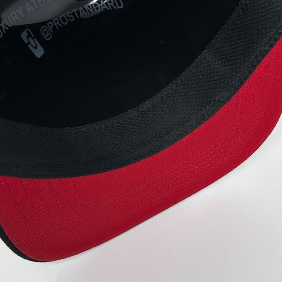 Chicago Blackhawks Hat Cap Pro Standard Stanley Cup Wool Blend Snapback Black - Picture 5 of 12